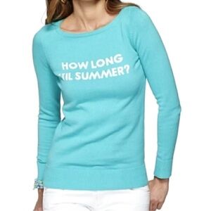 Lilly Pulitzer Marielle Sweater How Long til Summer?